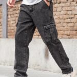 Men’s Denim Cargo Six Pocket